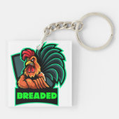 Schlüsselanhänger mit gefiltertem Rooster (Rückseite)