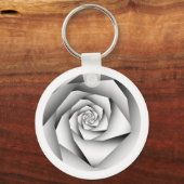Schlüsselanhänger mit geometrischer Silver Color-B (Vorderseite)