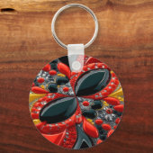 Schlüsselanhänger mit Germany Colors Design (Rückseite)