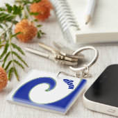 Schlüsselanhänger mit Gezeitenwelle (Vorderseite rechts)