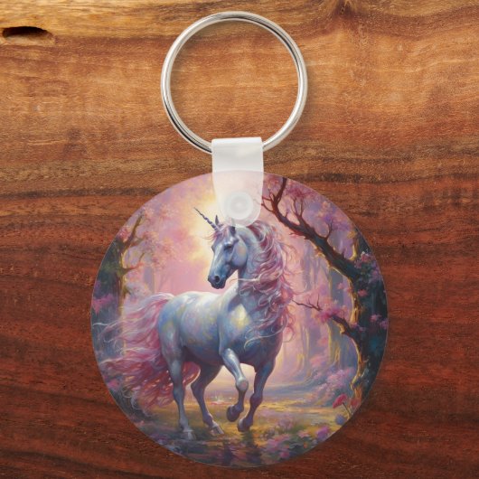 Schlüsselanhänger mit Individuelle Name, rosa und (Rückseite)