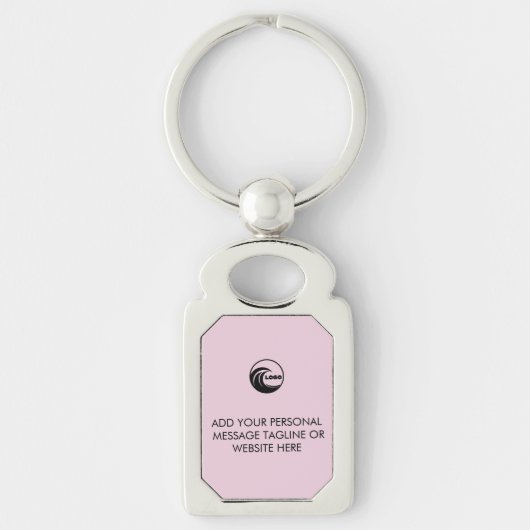 Schlüsselanhänger mit individuellem Firmenlogo (Vorderseite)