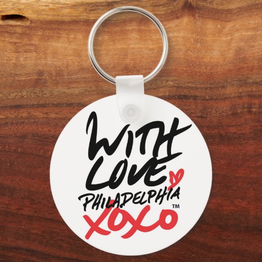 Schlüsselanhänger "Mit Liebe" (Vorderseite)