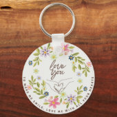 Schlüsselanhänger mit Liebe (Vorderseite)