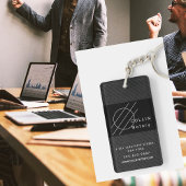 Schlüsselanhänger mit minimalistischem Streifen