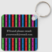 Schlüsselanhänger mit Monogramm (Rückseite)