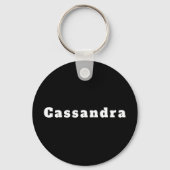 Schlüsselanhänger mit Namen Cassandra (Rückseite)