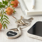 Schlüsselanhänger mit Namen Heidi (Seite)