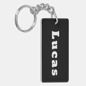 Schlüsselanhänger mit Namen Lucas (Vorderseite links)