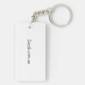 Schlüsselanhänger mit Naturdesign (Rückseite)