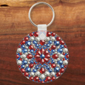 Schlüsselanhänger mit niederländischem Farbdesign (Vorderseite)