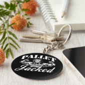 Schlüsselanhänger mit Palettenhülle (Seite)