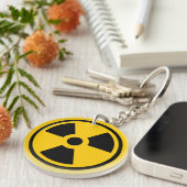 Schlüsselanhänger mit Radioaktivität (Vorderseite rechts)