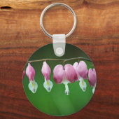 Schlüsselanhänger mit rosa Charms (Vorderseite)