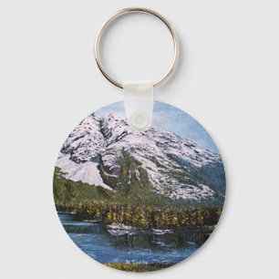 Schlüsselanhänger mit "schönem Mountainscape "