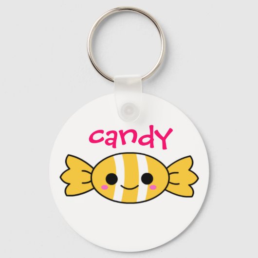 Schlüsselanhänger mit Süßigkeiten! (Vorderseite)