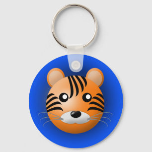 Schlüsselanhänger mit Tier: Tiger