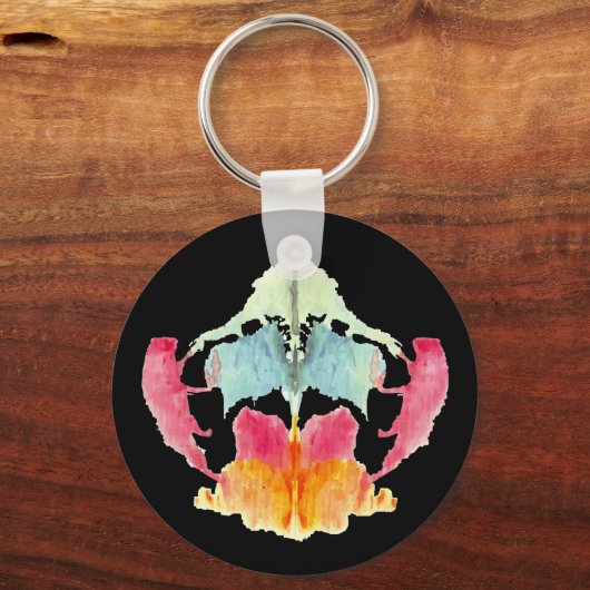 Schlüsselanhänger mit Tintenkleckse 8 (Vorderseite)