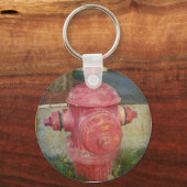 Schlüsselanhänger mit urbanem Feuer. (Vorderseite)