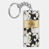 Schlüsselanhänger mit zwei Namen (Vorderseite links)