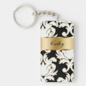 Schlüsselanhänger mit zwei Namen (Vorderseite)