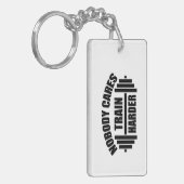 Schlüsselanhänger motivierend Fitness (Vorderseite links)