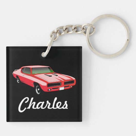 Schlüsselanhänger - Muskel-Name (Rückseite)