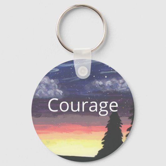 Schlüsselanhänger - Mut (Vorderseite)