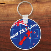 Schlüsselanhänger Neuseeland (Vorderseite)