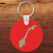 Schlüsselanhänger Norwegen (Vorderseite)