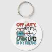 Schlüsselanhänger Nurse off Duty (Vorderseite)