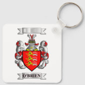 Schlüsselanhänger O'Brien Nachname und Schild (Rückseite)