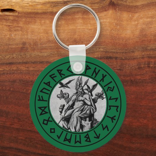 Schlüsselanhänger Odin Shield (Vorderseite)