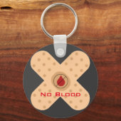Schlüsselanhänger ohne Blood des Designers mit Tex (Vorderseite)
