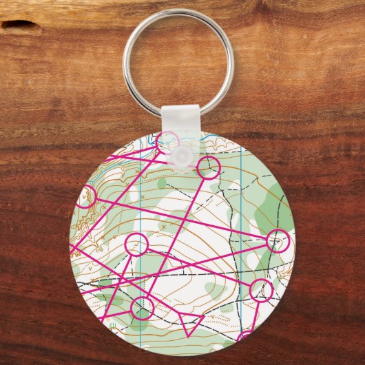 Schlüsselanhänger - Orientierungslauf (Vorderseite)