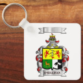 Schlüsselanhänger O'Sullivan Nachname und Schild (Vorderseite)