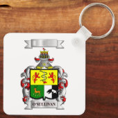 Schlüsselanhänger O'Sullivan Nachname und Schild (Rückseite)
