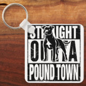 Schlüsselanhänger Outta Pound Town (Vorderseite)