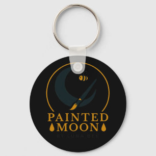 Schlüsselanhänger "Painted Moon" von Luna Bee