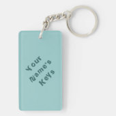 Schlüsselanhänger personalisiert LIEBE (Rückseite)