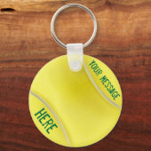 Schlüsselanhänger Personalisiert Tennis - Frauenge (Vorderseite)