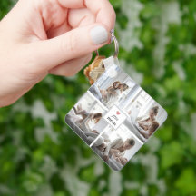 Schlüsselanhänger personalisierter Fotos zum Mutte