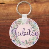 Schlüsselanhänger personalisierter Name (Vorderseite)