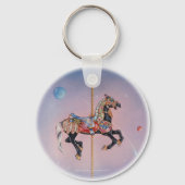 Schlüsselanhänger - Petaluma Karussellpferd 1 (Vorderseite)