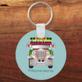 Schlüsselanhänger - Philippinen Jeepney (Vorderseite)