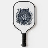 Schlüsselanhänger Pickleball Schläger (Rückseite)