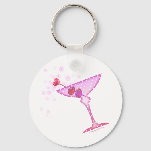 Schlüsselanhänger - PINK MARTINI (Vorderseite)