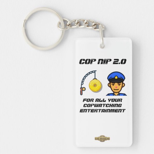 Schlüsselanhänger "POLIZIST NIP 2.0" (Vorderseite)