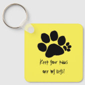 Schlüsselanhänger - Polydaktylpfäppchen (Vorderseite)