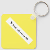 Schlüsselanhänger - Polydaktylpfäppchen (Rückseite)